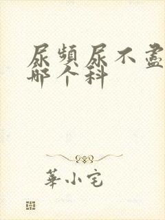 尿频尿不尽去挂哪个科