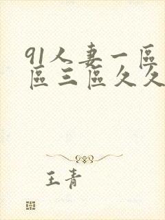 91人妻一区二区三区久久久