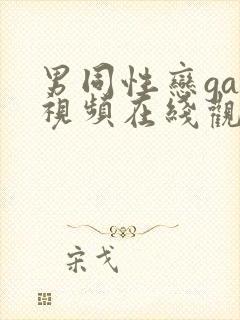 男同性恋gay视频在线观看