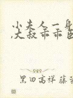 小夫人一身反骨,大叔乖乖臣服原著小说封面