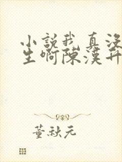 小说我真没想重生啊陈汉升阅读