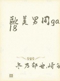 欧美男同gay18