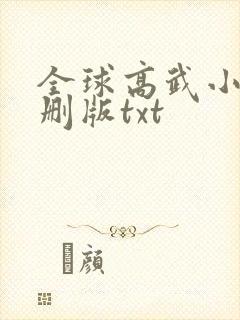 全球高武小说未删版txt