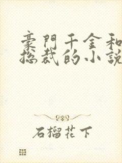 豪门千金和豪门总裁的小说