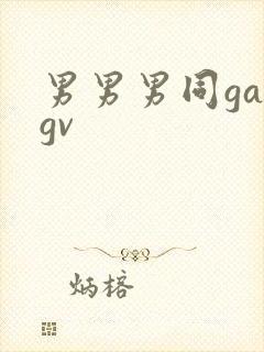 男男男同gaygv