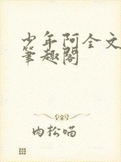 少年阿全文免费笔趣阁