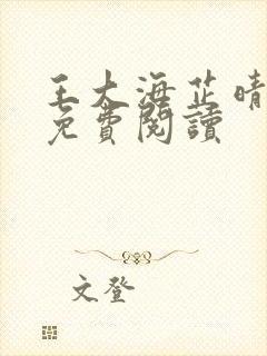 王大海芷晴正版免费阅读