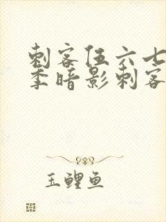 刺客伍六七第二季暗影刺客