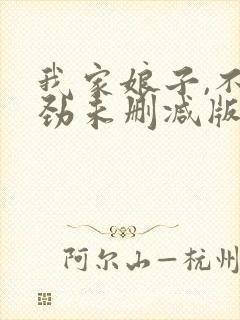 我家娘子,不对劲未删减版封面