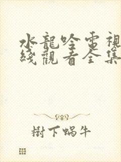 水龙吟电视剧在线观看全集免费