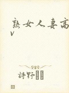 熟女人妻高清av