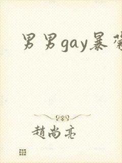 男男gay暴菊