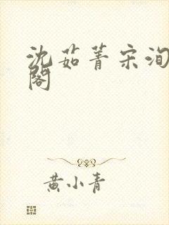 沈茹菁宋洵笔趣阁