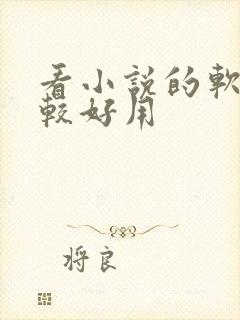 看小说的软件比较好用