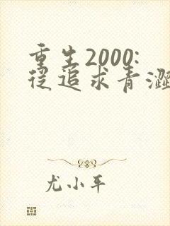 重生2000:从追求青涩校花同桌开始 痞子老妖