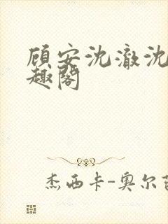 顾安沈澈沈清笔趣阁