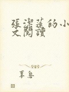 张洁莲的小说全文阅读