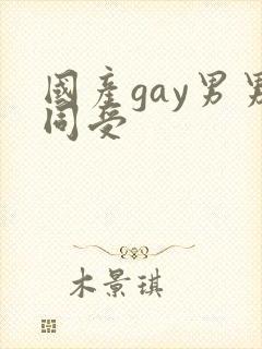 国产gay男男同受