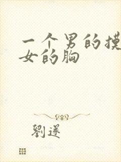 一个男的摸一个女的胸