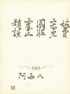 赵震国宋婉清小说正版免费阅读