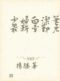 少妇白洁笔趣阁最新章节免费阅读封面