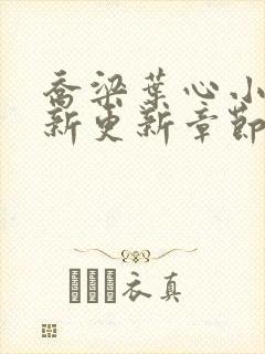 乔梁叶心小说最新更新章节免费阅读