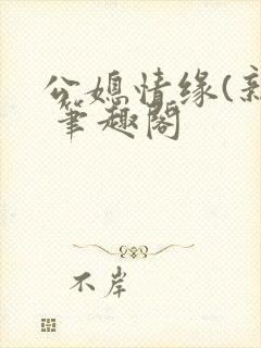 公媳情缘(新) 笔趣阁