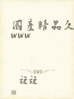 国产精品久久久www