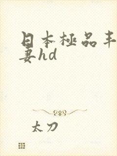 日本极品丰满人妻hd