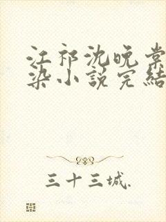 江祁沈晚棠程夏染小说完结