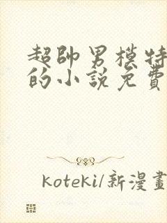 超帅男模特阿翰的小说免费阅读