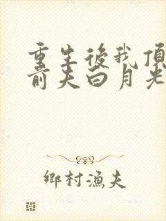 重生后我顶替了前夫白月光结局怎么样