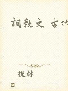 调教文 古代