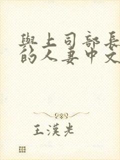 与上司部长出轨的人妻中文字幕封面