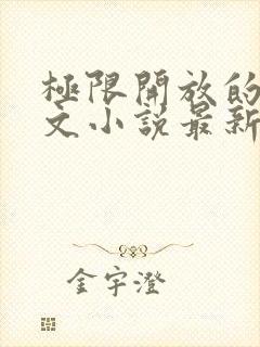 极限开放的马眼文小说最新章节更新