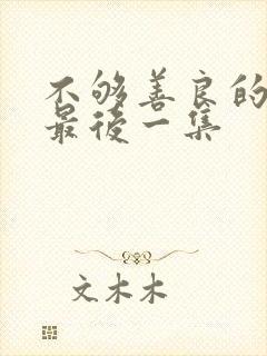 不够善良的我们最后一集