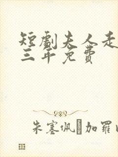 短剧夫人走的第三年免费