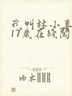 我叫林小喜今年17岁在线阅读