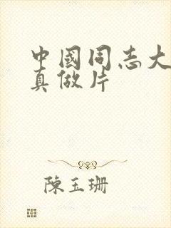 中国同志大尺度真做片封面