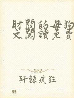 财阀的母狗们全文阅读免费无弹窗笔趣阁封面