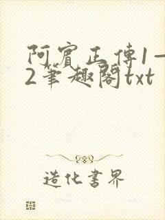 阿宾正传1—72笔趣阁txt封面