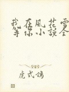 我在风花雪月里等你小说全文阅读封面