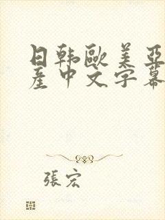 日韩欧美亚洲国产中文字幕网
