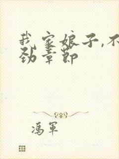 我家娘子,不对劲章节