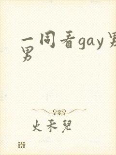 一同看gay男男