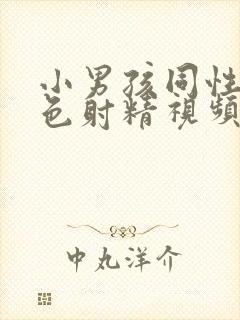 小男孩同性恋黄色射精视频封面