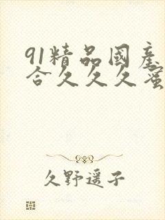 91精品国产综合久久久蜜臀九色