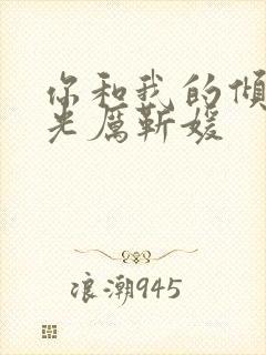 你和我的倾城时光厉靳媛封面