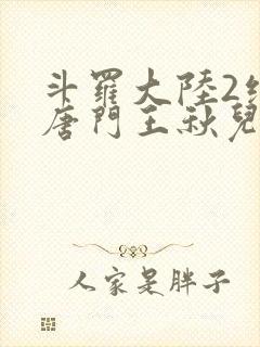 斗罗大陆2绝世唐门王秋儿