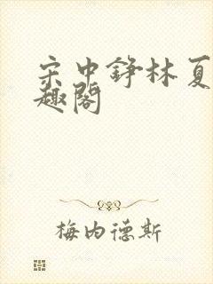 宋中铮林夏移笔趣阁封面